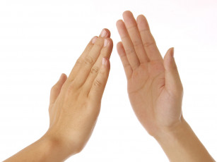 Картинка разное руки