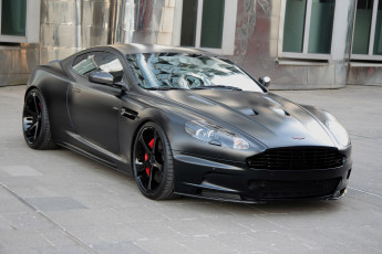 Картинка автомобили aston martin dbs superior black edition