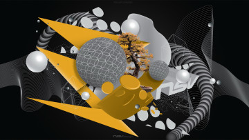 Картинка 3д графика abstract абстракции абстракция