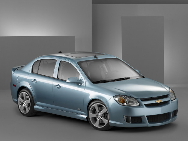 Обои картинки фото chevrolet, cobalt, ss, concept, автомобили