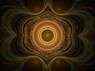 Картинка 3д графика fractal фракталы цвета фон узор