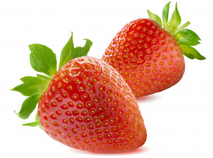 Картинка еда клубника +земляника ягоды