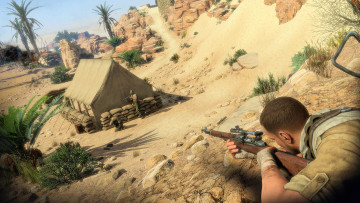 Картинка sniper+elite+3 afrika видео+игры -+sniper+elite+iii +afrika sniper elite 3 элитный снайпер симулятор экшен шутер