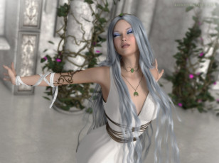 Картинка 3д+графика люди+ people девушка фон взгляд