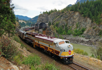 Картинка техника поезда железная дорога рельсы локомотив состав