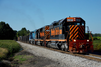 Картинка техника поезда железная дорога рельсы локомотив состав