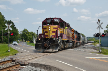 Картинка техника поезда железная дорога рельсы локомотив состав