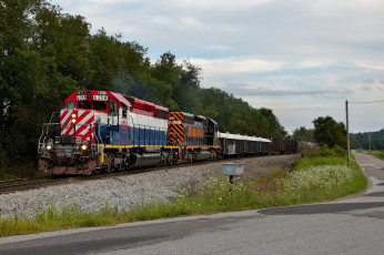 Картинка техника поезда железная дорога рельсы локомотив состав