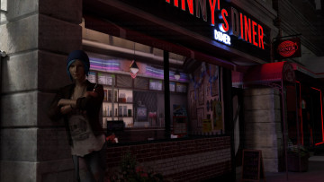 Картинка 3д+графика люди+ people девушка взгляд фон