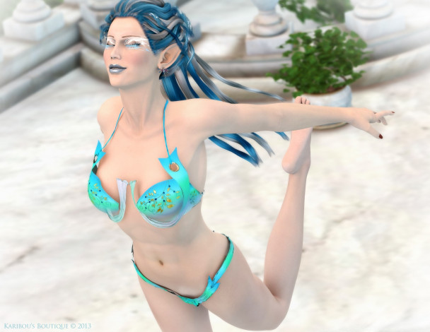 Обои картинки фото 3д графика, эльфы , elves, эльфийка, взгляд, фон