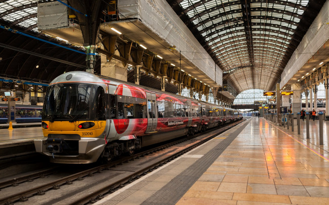 Обои картинки фото техника, поезда, железная, дорога, рельсы, локомотив, состав