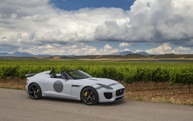 Обои картинки фото автомобили, jaguar, ягуар, uk-spec, 2014, project, 7, f-type