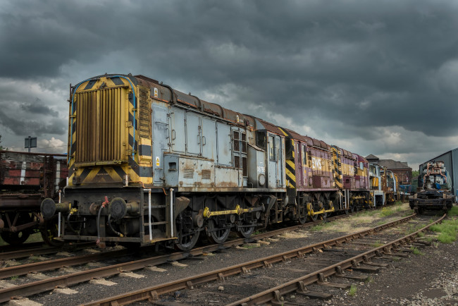 Обои картинки фото техника, поезда, железная, дорога, рельсы, локомотив, состав