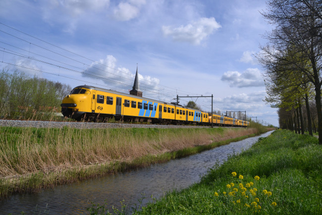 Обои картинки фото техника, поезда, железная, дорога, рельсы, локомотив, состав