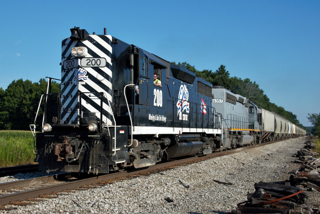 Обои картинки фото техника, поезда, железная, дорога, рельсы, локомотив, состав