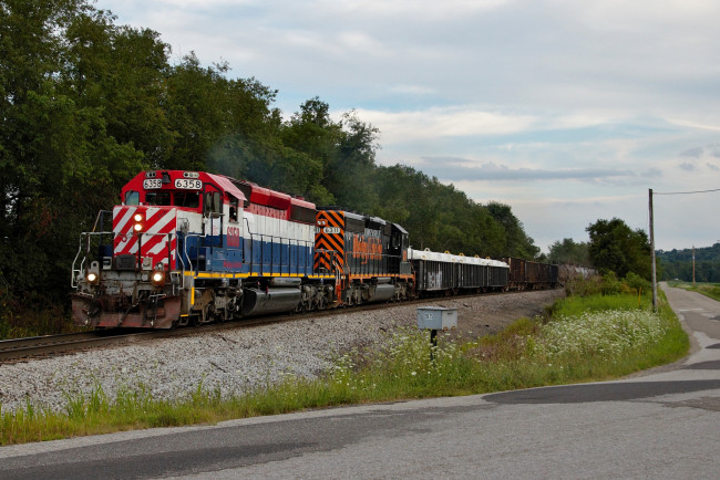 Обои картинки фото техника, поезда, железная, дорога, рельсы, локомотив, состав