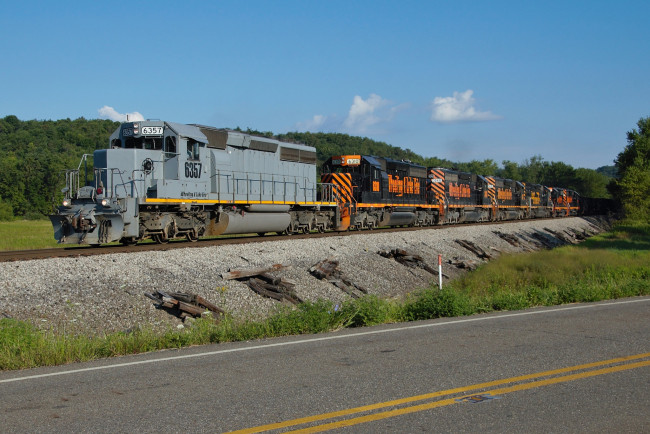 Обои картинки фото техника, поезда, железная, дорога, рельсы, локомотив, состав