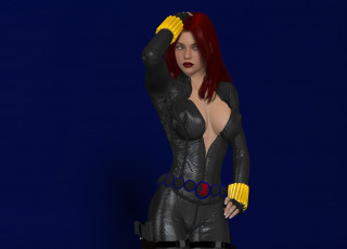 Картинка 3д+графика люди+ people фон взгляд девушка