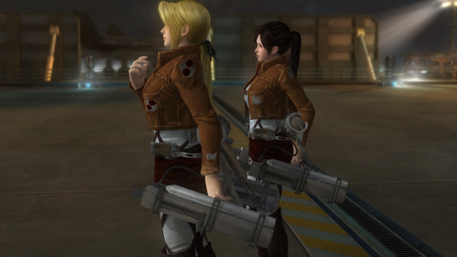 Обои картинки фото 3д графика, аниме , anime, девушки, взгляд, фон, поза