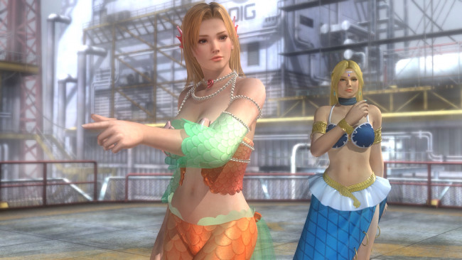 Обои картинки фото 3д графика, аниме , anime, поза, фон, взгляд, девушки