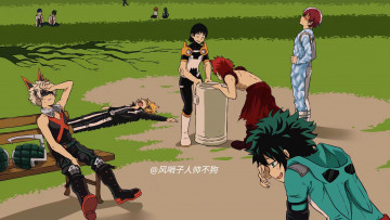 Картинка аниме boku+no+hero+academia моя геройская академия