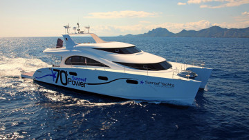 Картинка корабли Яхты океан вода волны море корабль