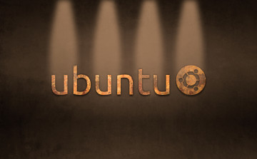 Картинка компьютеры ubuntu+linux логотип фон