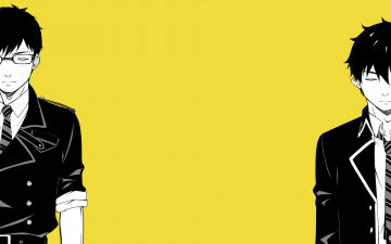 Картинка аниме ao+no+exorcist братья