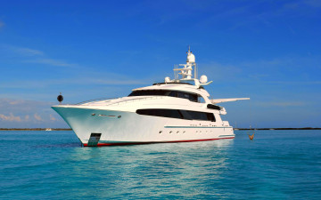 Картинка корабли Яхты океан море корабль волны вода