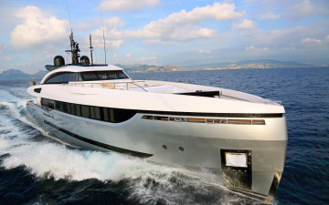 Картинка корабли Яхты волны вода океан море корабль