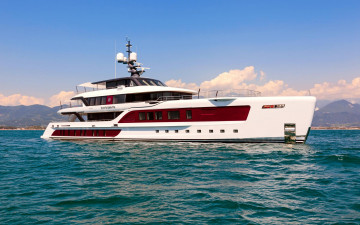 Картинка корабли Яхты волны вода океан море корабль