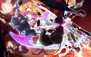 Картинка аниме животные +существа aoiken