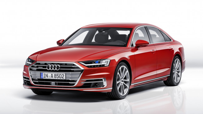 Обои картинки фото audi a8 2018, автомобили, audi, 2018, a8