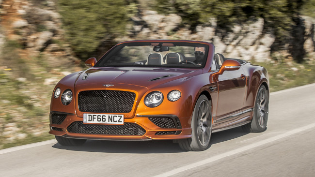 Обои картинки фото bentley continental gt supersports convertible 2018, автомобили, bentley, convertible, 2018, supersports, gt, continental