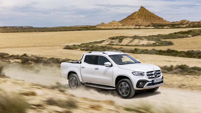Обои картинки фото mercedes-benz x-class pickup line power 2018, автомобили, mercedes-benz, pickup, x-class, power, line, 2018