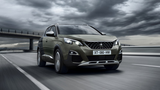 Обои картинки фото peugeot 3008 gt 2017, автомобили, peugeot, 2017, 3008, gt