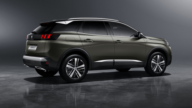 Обои картинки фото peugeot 3008 gt 2017, автомобили, peugeot, 2017, 3008, gt