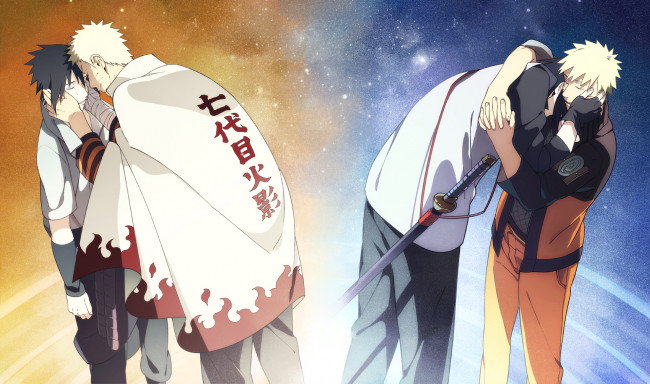 Обои картинки фото аниме, naruto, наруто, саске