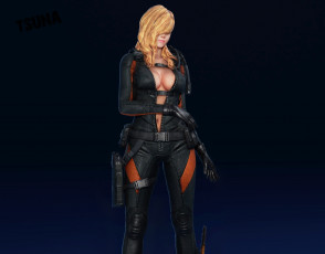 Картинка 3д+графика фантазия+ fantasy грудь фон взгляд девушка