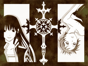 Картинка аниме +gray-man экзорцист lenalee lee девушка