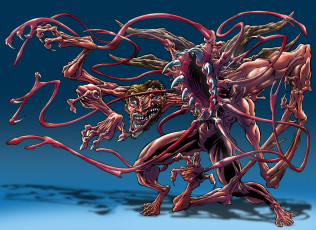 Картинка рисованное комиксы существо фон