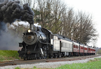 Картинка техника паровозы состав локомотив