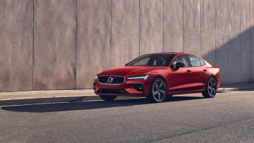 Картинка 2018+volvo+s60+t6+r-design автомобили volvo новинки красный вольво 2018 r-design t6 s60