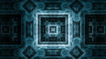 Картинка 3д+графика фракталы+ fractal фон узор цвет