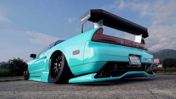 Картинка acura автомобили infernus tuning stance скамейка nsx бирюзовый