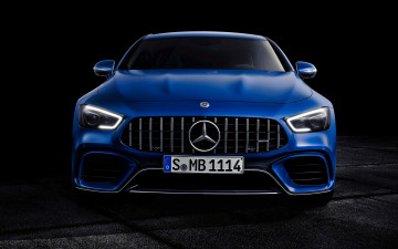 Картинка автомобили mercedes-benz синий мерседес