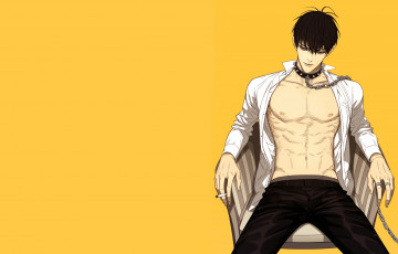 обоя аниме, 19 days, хе, тянь, парень