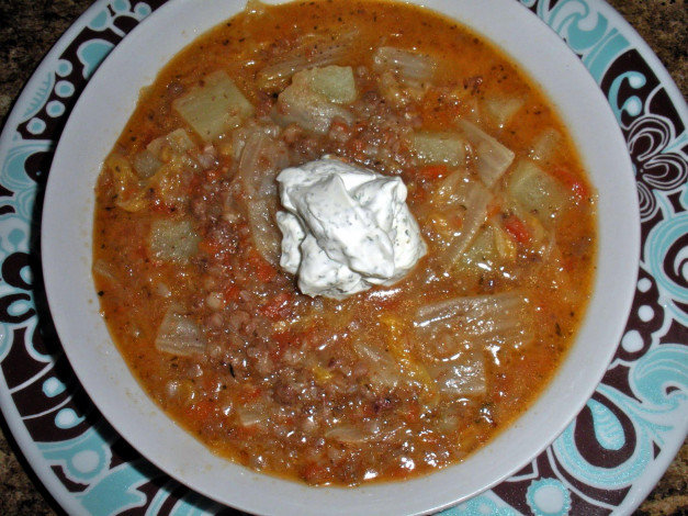 Обои картинки фото еда, первые блюда, щи