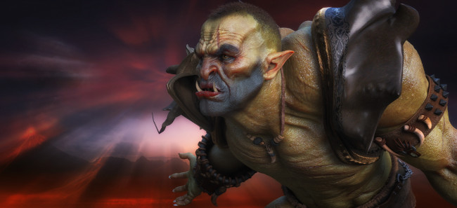 Обои картинки фото 3д графика, существа , creatures, демон