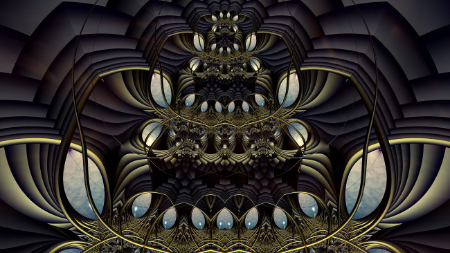 Обои картинки фото 3д графика, фракталы , fractal, фон, узор, цвет